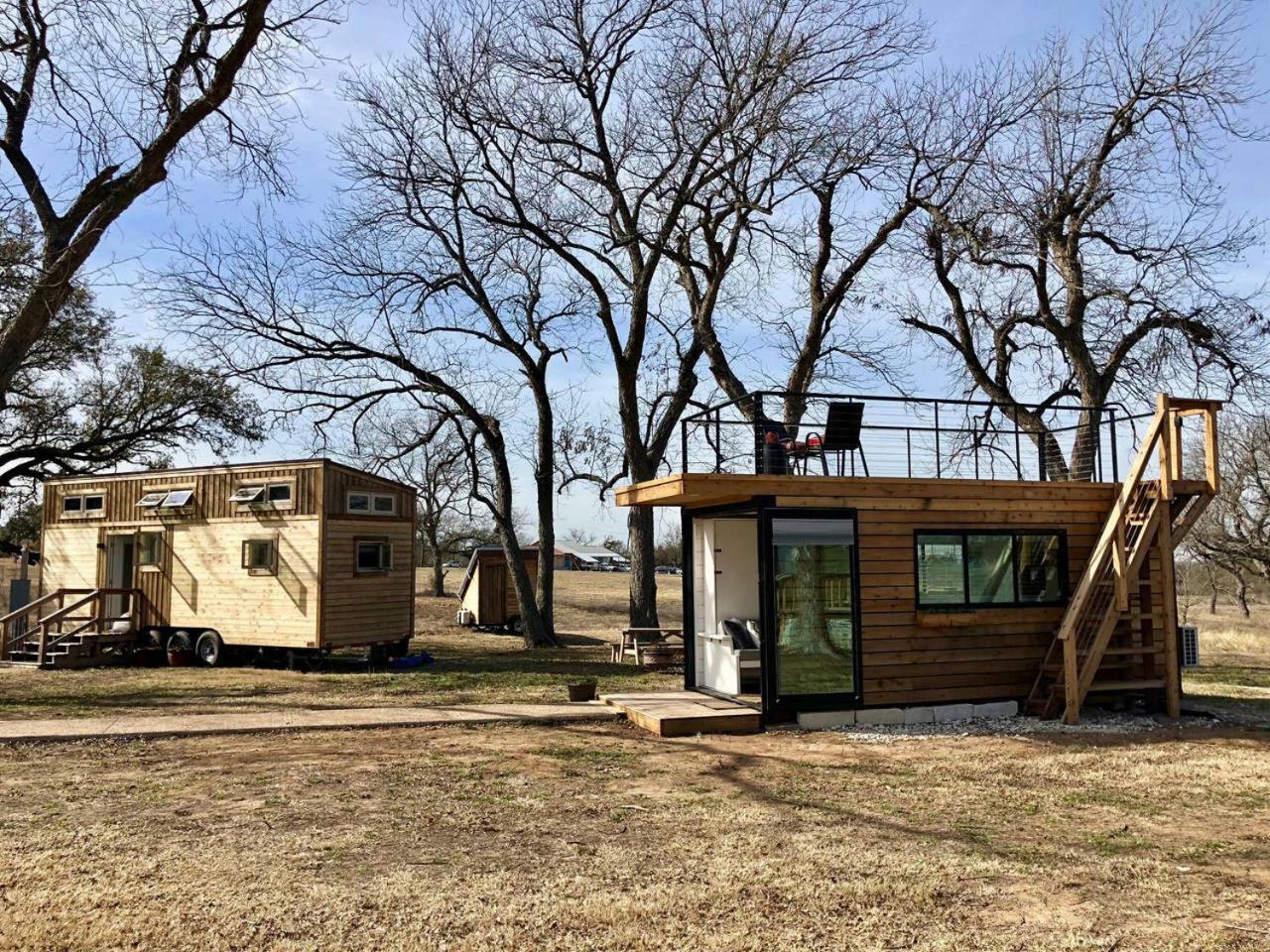 Montana Escape Elegant Tiny House In Waco Near Magnolia Villa Ngoại thất bức ảnh